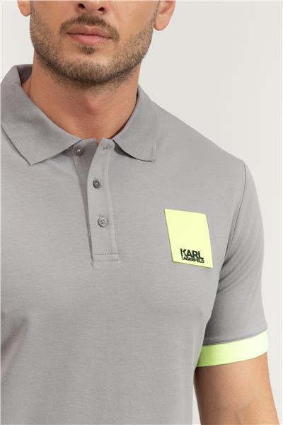Karl Lagerfeld Erkek Polo Yaka T-Shirt