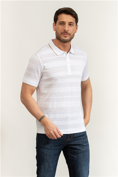 Karl Lagerfeld Erkek Polo Yaka T-Shirt