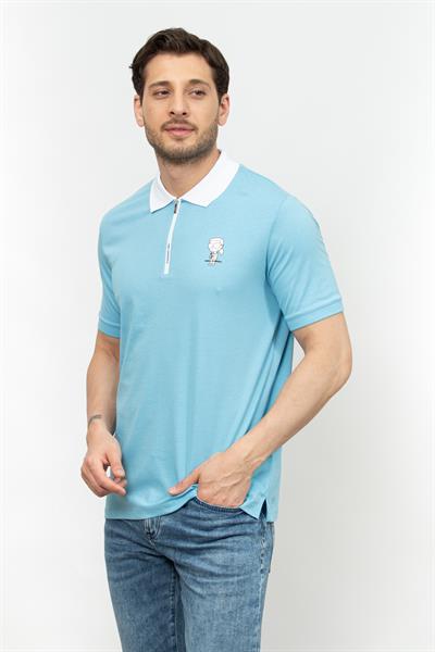 Karl Lagerfeld Erkek Polo Yaka T-Shirt