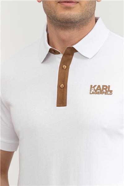 Karl Lagerfeld Erkek Polo Yaka T-Shirt