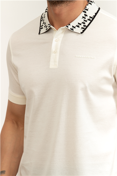 Karl Lagerfeld Erkek Polo Yaka T-Shirt Kırmızı