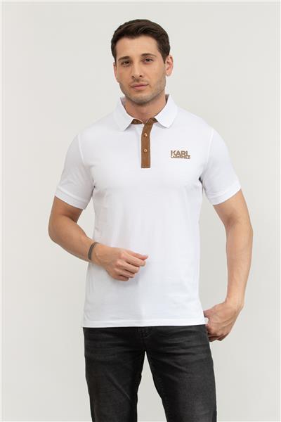 Karl Lagerfeld Erkek Polo Yaka T-Shirt