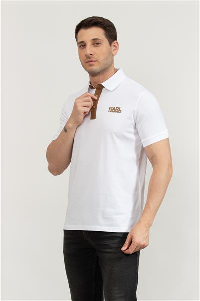 Karl Lagerfeld Erkek Polo Yaka T-Shirt