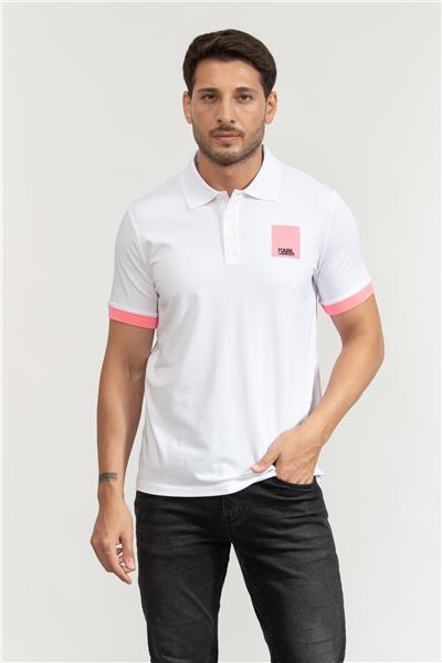 Karl Lagerfeld Erkek Polo Yaka T-Shirt