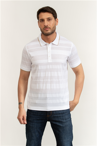 Karl Lagerfeld Erkek Polo Yaka T-Shirt