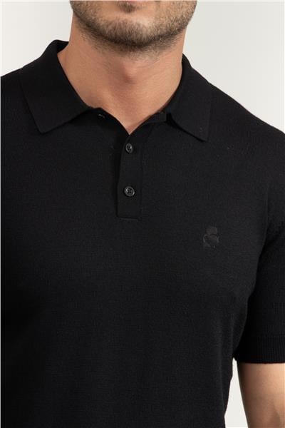 Karl Lagerfeld Erkek Polo Yaka Triko