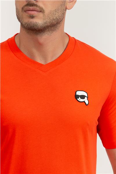 Karl Lagerfeld Erkek V Yaka T-Shirt