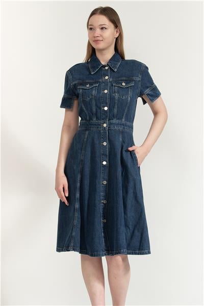 Karl Lagerfeld Fashion Denim Kadın Elbise