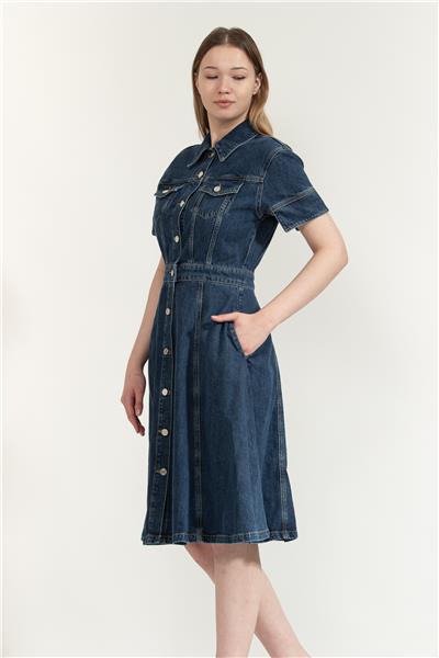 Karl Lagerfeld Fashion Denim Kadın Elbise