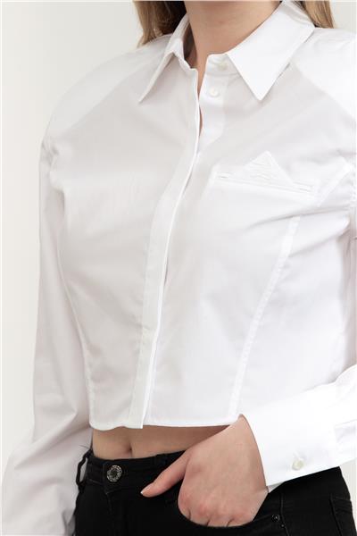Karl Lagerfeld Fashion Poplin Shirt Kadın Gömlek