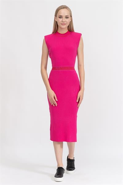 Karl Lagerfeld High Neck Kadın Elbise