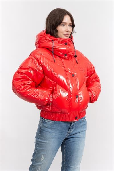 Karl Lagerfeld High Shine Kadın Mont