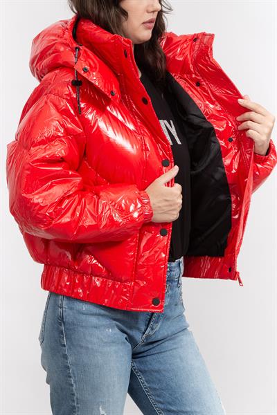 Karl Lagerfeld High Shine Kadın Mont