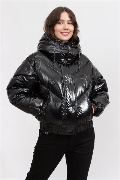 Karl Lagerfeld High Shine Kadın Mont