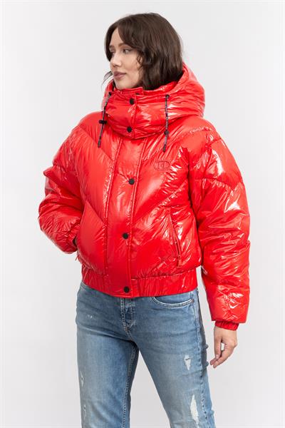 Karl Lagerfeld High Shine Kadın Mont