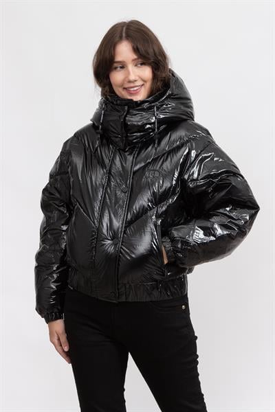 Karl Lagerfeld High Shine Kadın Mont