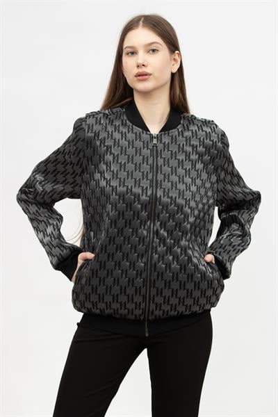 Karl Lagerfeld Huns Pick Led  Kadın Mont