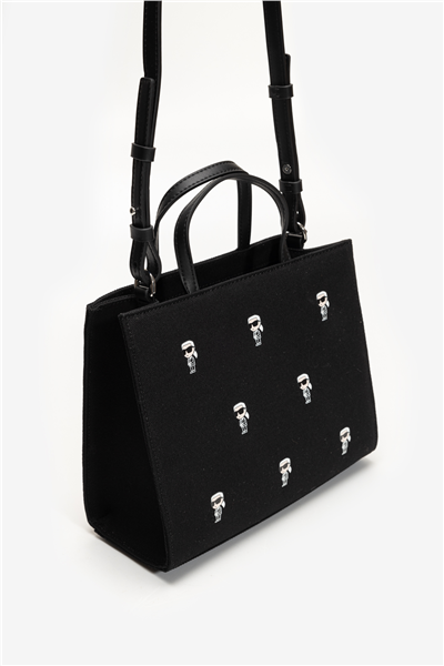 Karl Lagerfeld Ikon Aop Kadın Mini Omuz Çantası