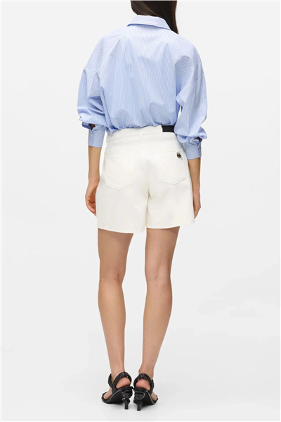 Karl Lagerfeld ikon Denim Shorts Kadın Jean Pantolon Çok Renkli