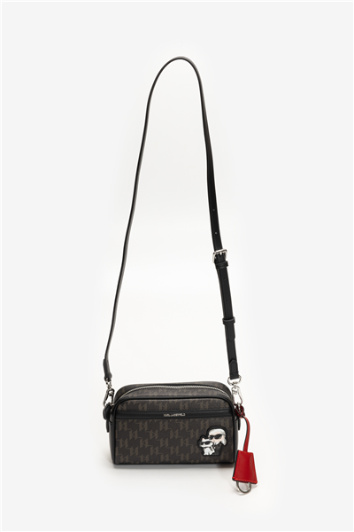 Karl Lagerfeld Ikon Monogram CC Slim Cmb Kadın Mini Omuz Çantası