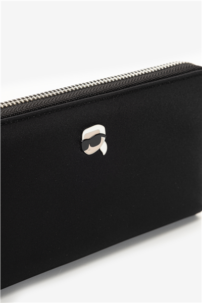 Karl Lagerfeld Ikon Nylon Pin Cont Kadın Cüzdan