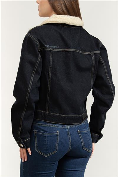 Karl Lagerfeld Ikon Patch Kadın Jean Pantolon