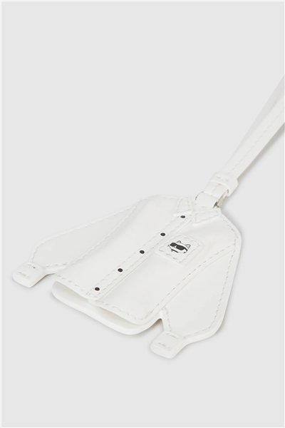 Karl Lagerfeld Ikon Pebble Pin Flap Kadın Mini Omuz Çantası Taba
