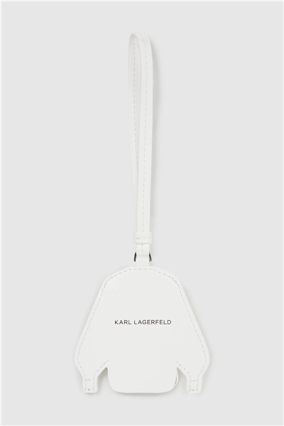 Karl Lagerfeld Ikon Pebble Pin Flap Kadın Mini Omuz Çantası Taba