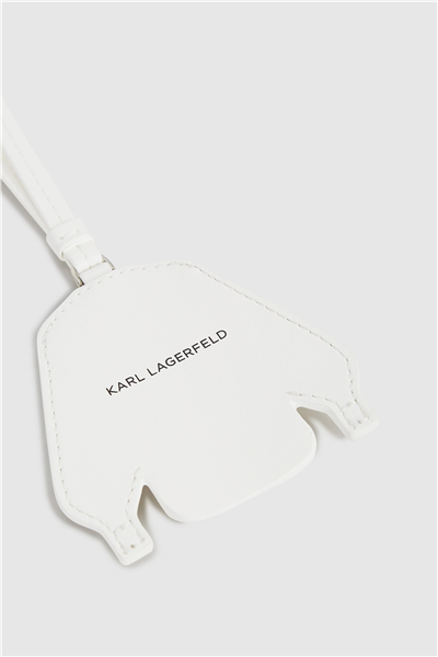 Karl Lagerfeld Ikon Pebble Pin Flap Kadın Mini Omuz Çantası Taba
