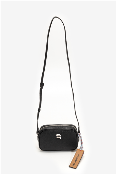 Karl Lagerfeld Ikon Pebble Slim Kadın Mini Omuz Çantası