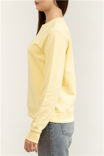 Karl Lagerfeld ikon Rs Circle Sweatshirt Kadın Bisiklet Yaka Sweatshirt