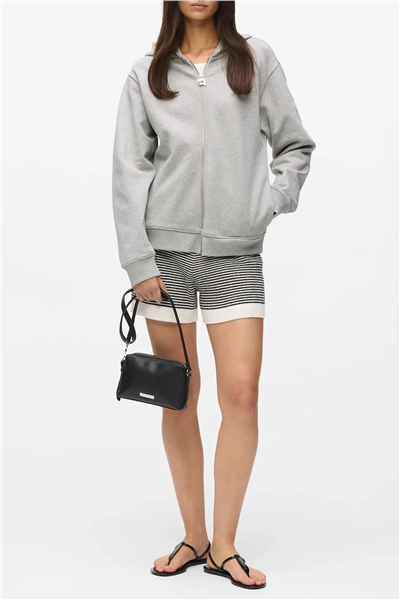 Karl Lagerfeld ikon Smooth Outline Slim Cmb Kadın Mini Omuz Çantası Siyah