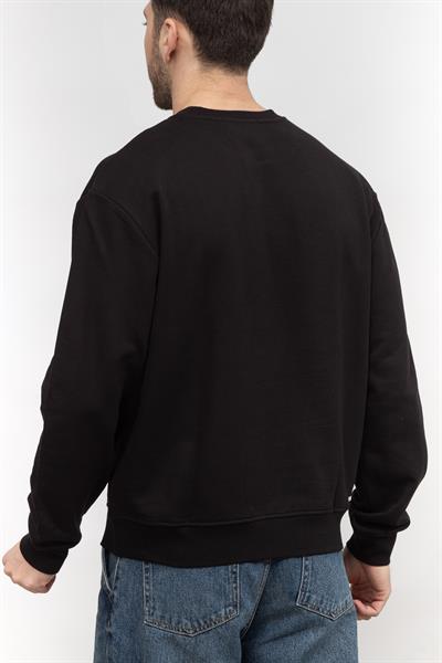 Karl Lagerfeld Ikonik Erkek Bisiklet Yaka Sweatshirt
