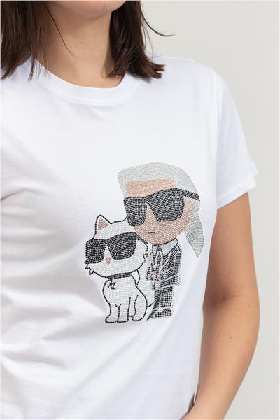 Karl Lagerfeld Ikonik Erkek Bisiklet Yaka T-Shirt
