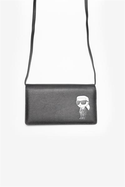 Karl Lagerfeld Ikonik Kadın Cüzdan Siyah