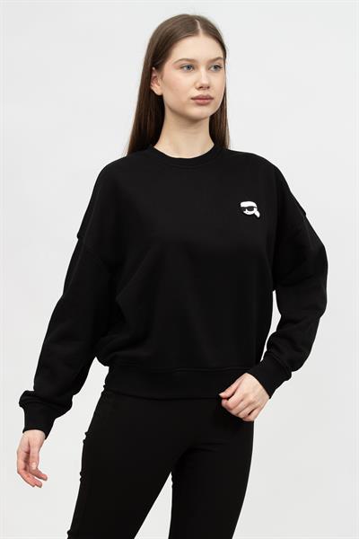 Karl Lagerfeld Ikonik Kadın Kapüşonlu Sweatshirt