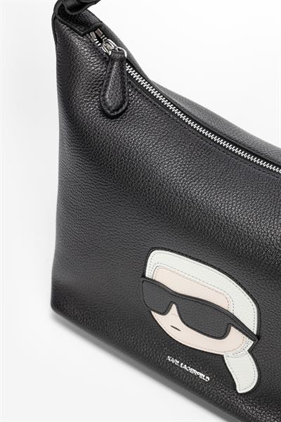 Karl Lagerfeld Ikonik Kadın Omuz Çantası Siyah