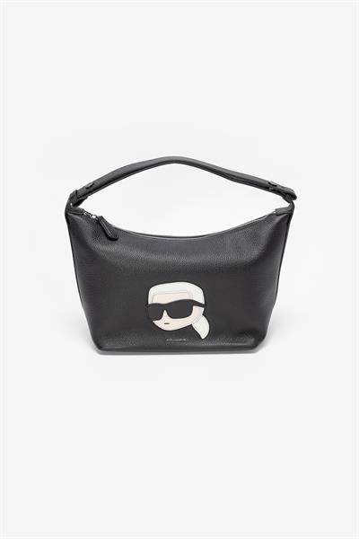 Karl Lagerfeld Ikonik Kadın Omuz Çantası Siyah