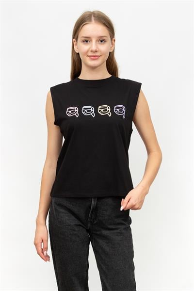 Karl Lagerfeld Kadın Askılı T-Shirt