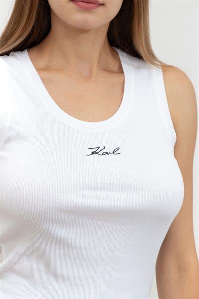 Karl Lagerfeld Kadın Askılı T-Shirt