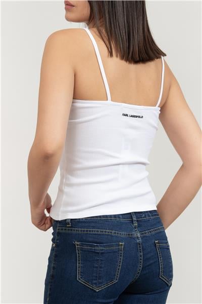Karl Lagerfeld Kadın Askılı T-Shirt