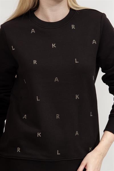 Karl Lagerfeld Kadın Bisiklet Yaka Sweatshirt