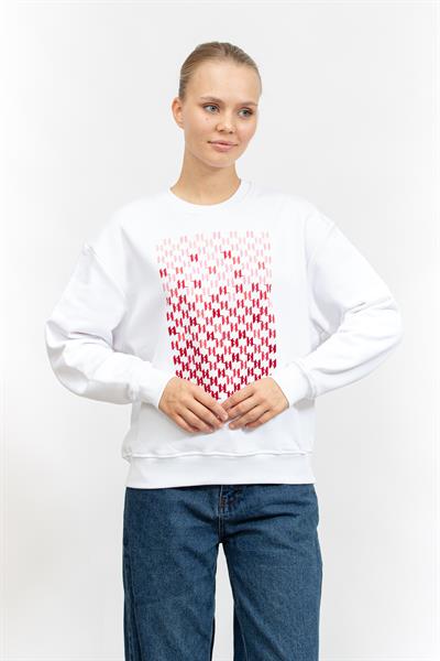 Karl Lagerfeld Kadın Bisiklet Yaka Sweatshirt