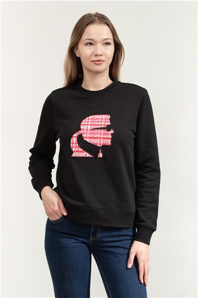 Karl Lagerfeld Kadın Bisiklet Yaka Sweatshirt