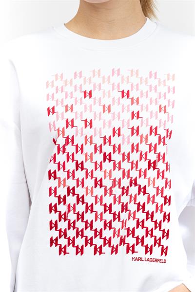 Karl Lagerfeld Kadın Bisiklet Yaka Sweatshirt