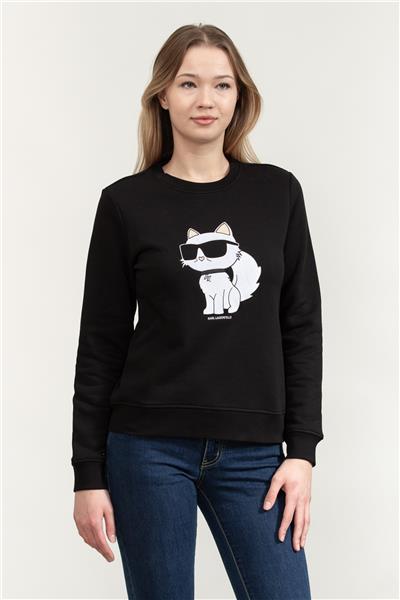 Karl Lagerfeld Kadın Bisiklet Yaka Sweatshirt