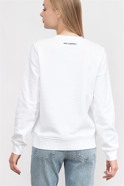 Karl Lagerfeld Kadın Bisiklet Yaka Sweatshirt