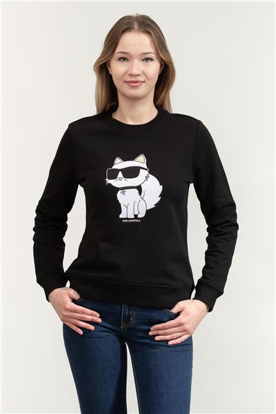 Karl Lagerfeld Kadın Bisiklet Yaka Sweatshirt