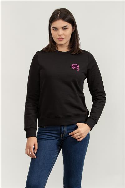 Karl Lagerfeld Kadın Bisiklet Yaka Sweatshirt