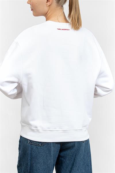 Karl Lagerfeld Kadın Bisiklet Yaka Sweatshirt